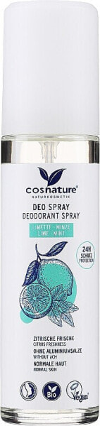 Deospray mit Limette und Minze