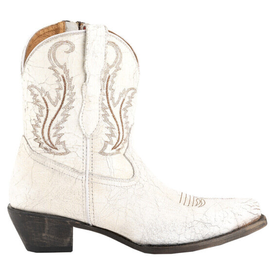 Ferrini Molly Snip Toe Cowboy Womens White Casual Boots 6231119