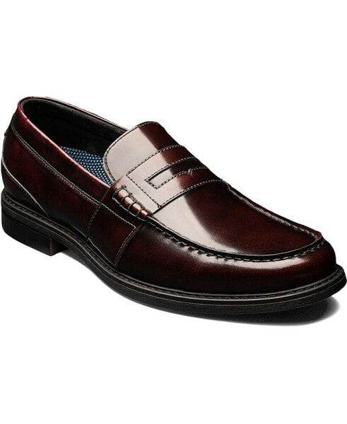 Lincoln Men's Moc Toe Penny Loafer