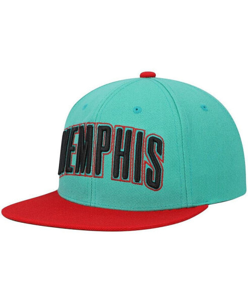 Men's Teal Memphis Grizzlies Hardwood Classics Snapback Hat