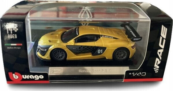 Bburago Renault Sport Metallic Yellow BBURAGO