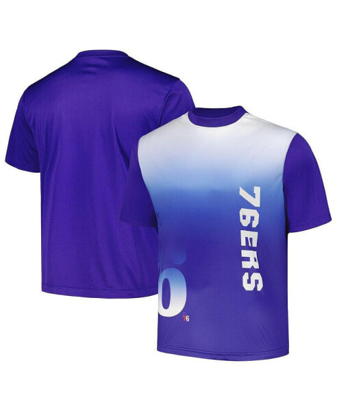 Men's Royal Philadelphia 76ers Sublimated T-shirt