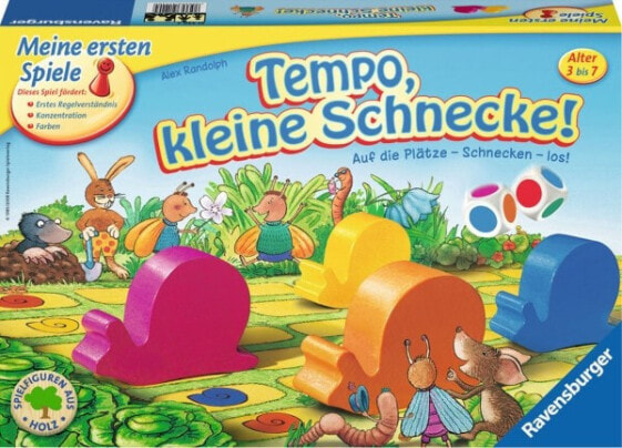 Tempo, kleine Schnecke!