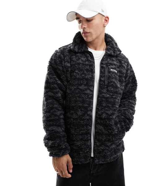 Columbia Winter Pass II printed fleece in black