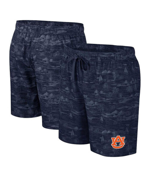 Men's Navy Auburn Tigers Ozark Swim Shorts