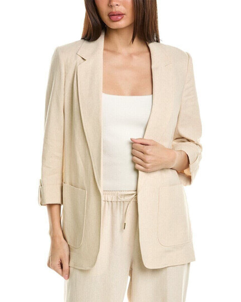 Jones New York Linen-Blend Jacket Women's