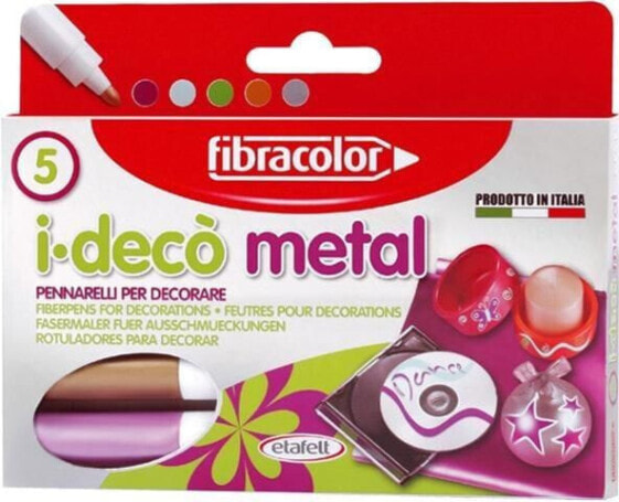 Fibracolor Mazaki I-deco Metal 5 kol. (154772)