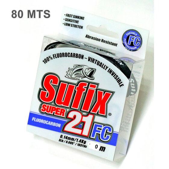 SUFIX Super 21 SOC Fluorocarbon 80 m