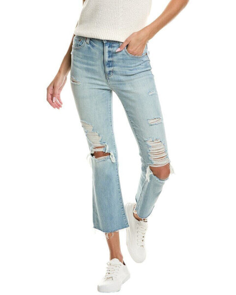 Daze Denim Shy Girl High Rise Crop Flare Jean Women's