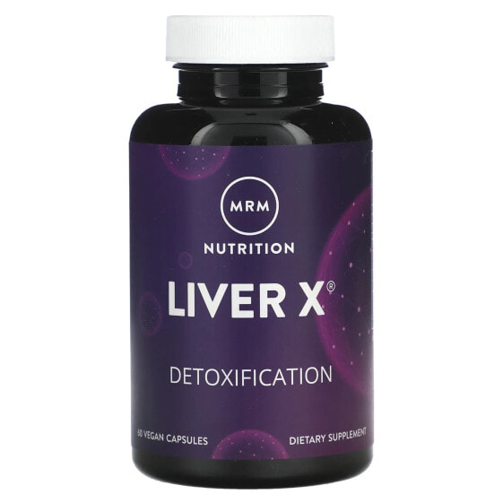 MRM Nutrition, Nutrition, Liver X, 60 веганских капсул