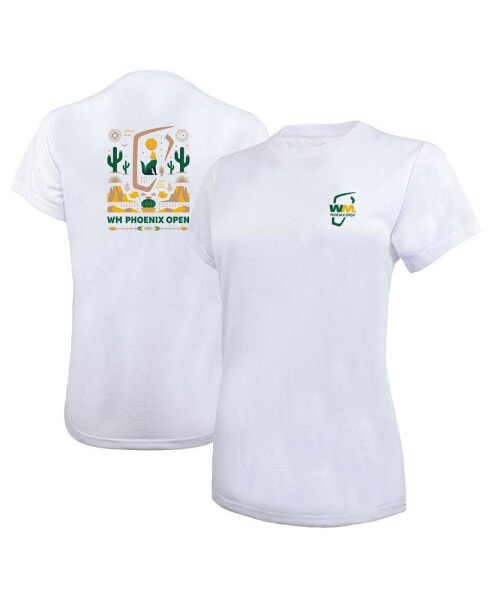 Women's White 2024 WM Phoenix Open Corsica T-shirt