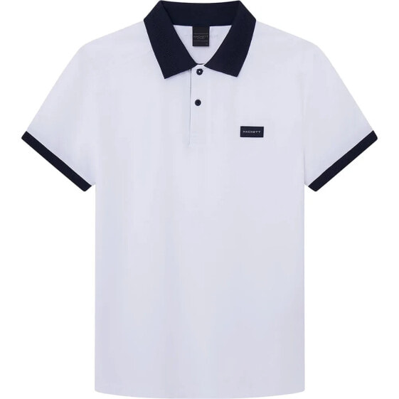 HACKETT Contrast Collar short sleeve polo