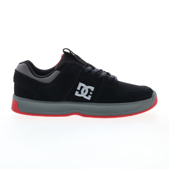 DC Lynx Zero ADYS100615-BYR Mens Black Nubuck Skate Inspired Sneakers Shoes