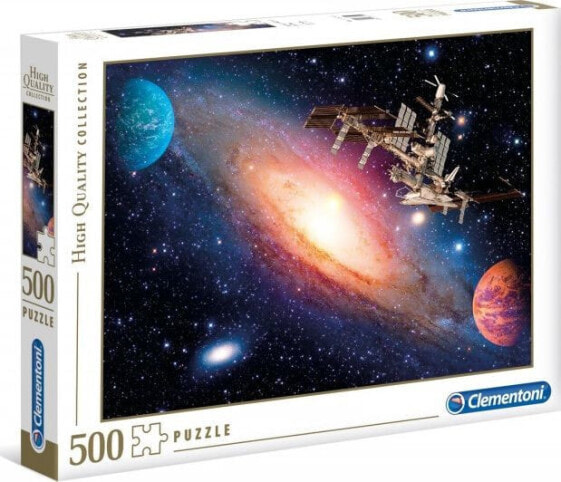 Clementoni Puzzle 500 elementów HQ International Space Station