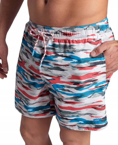 Arena Męskie Szorty MEN'S ARENA WATER PRINTS BEACH BOXER AO