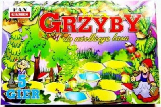 Fan Games Gra planszowa Na grzyby do wielkiego lasu