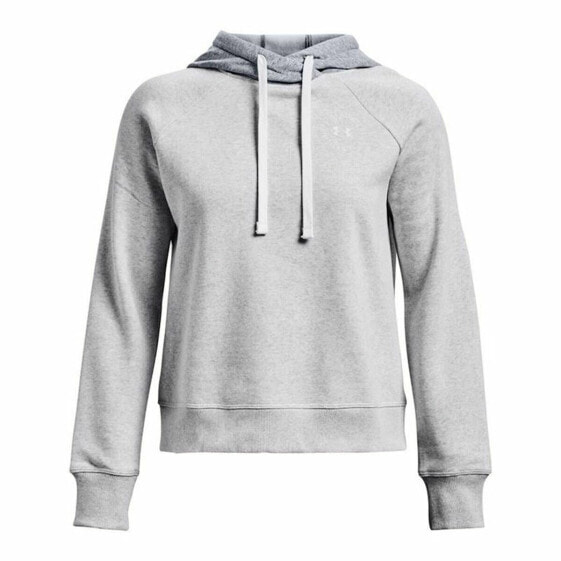 Толстовка с капюшоном мужская Under Armour Rival Fleece CB Серый