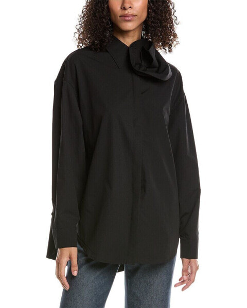 Beulah Oversized Shirt Women's Black All