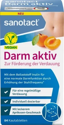 Darm aktiv Kautabletten 84 St, 115 g