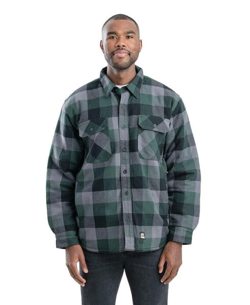 Big & Tall Heartland Flannel Shirt Jacket