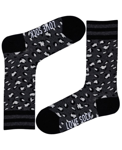 Женские носки Love Sock Company jaguar Organic Cotton Womens Crew Socks