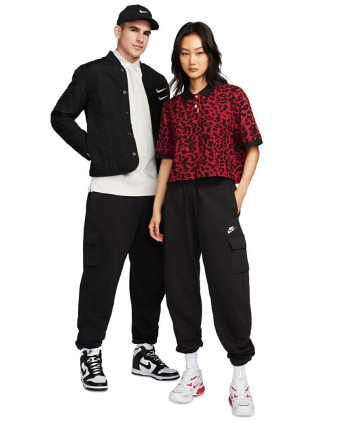 Women's Sportswear Club Fleece Mid-Rise Oversized Cargo Sweatpants