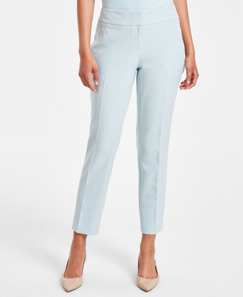 Women's Stretch-Crepe Straight-Leg Pants