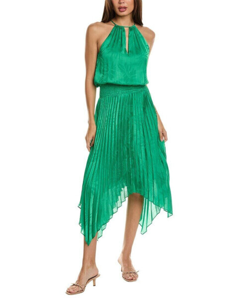 Ramy Brook Gia Midi Dress Women's Green M