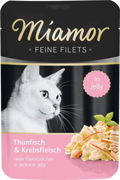 Miamor Miamor Feine Filets saszetka Tuńczyk i kraby - 100g