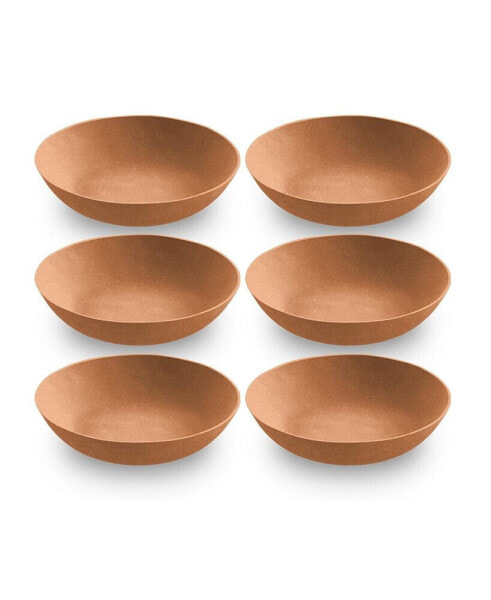 9" Planta 6-Piece Low Bowl Set, 25 oz