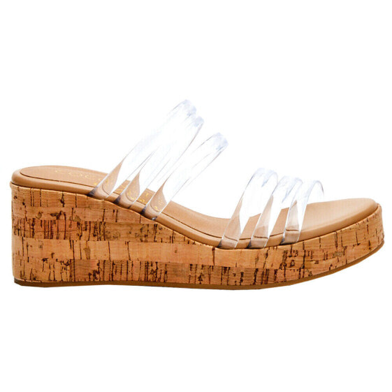 COCONUTS by Matisse Mecca Clear Wedge Womens Size 9 M Casual Sandals MECCA-888