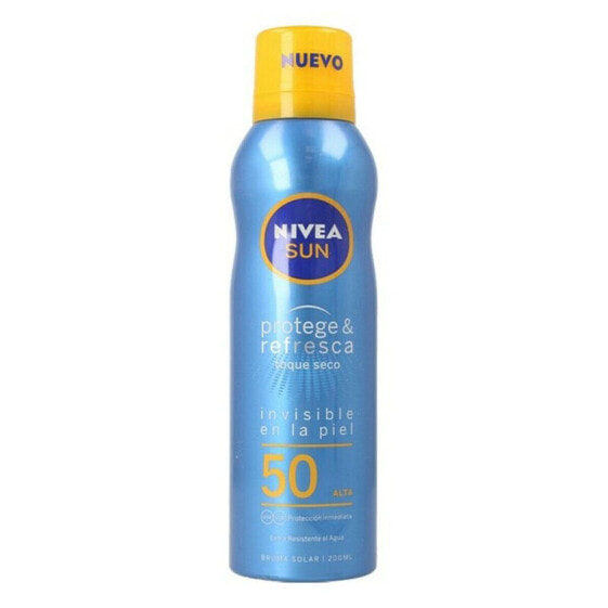 Защитный спрей от солнца Sun Protege & Refresca Nivea 50 (200 ml)