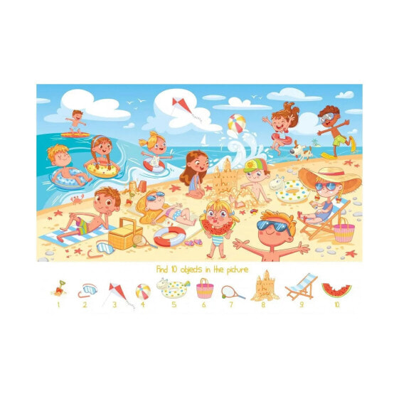 Puzzle Suchen und Finden Der Strand