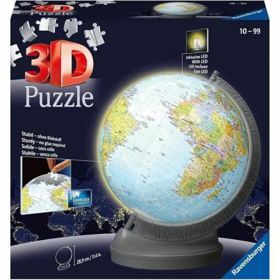 3D-паззл Ravensburger 11549 Земной глобус Свет