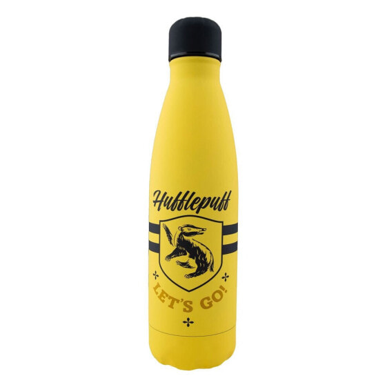 CINEREPLICAS Harry Potter Thermo Water Bottle Hufflepuff Let´S Go