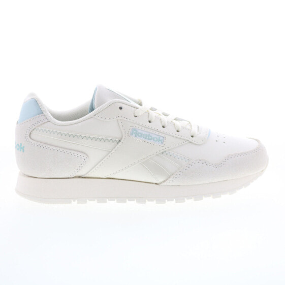 Reebok Classic Harman Run Womens White Leather Lifestyle Sneakers Shoes 7