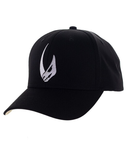 Men's Star Wars Mandalorian Mudhorn Skull Black Flex Fit Hat