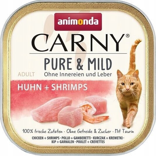 Animonda Carny Animonda Carny Pure & Mild Kurczak + Krewetka tacka 100g