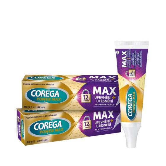 Corega Power Max Fixing + Sealing Duo 2x40 g fixiercreme unisex Fixiergel 2 x 40 g