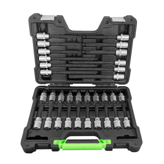 JBM Case of bits for torx screws 32 pieces