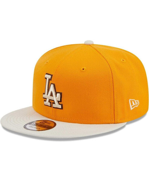 Men's Gold Los Angeles Dodgers Tiramisu 9FIFTY Snapback Hat