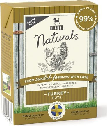 Bozita NATURALS 370g ŻEL INDYK