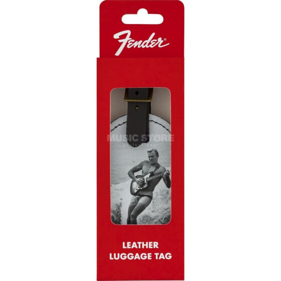 Fender Vintage Advert Luggage Tag