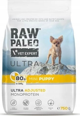 VetExpert VetExpert Raw Paleo Ultra Indyk Mini Puppy 750g