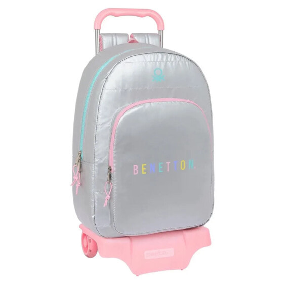 SAFTA With Trolley Wheels Benetton backpack