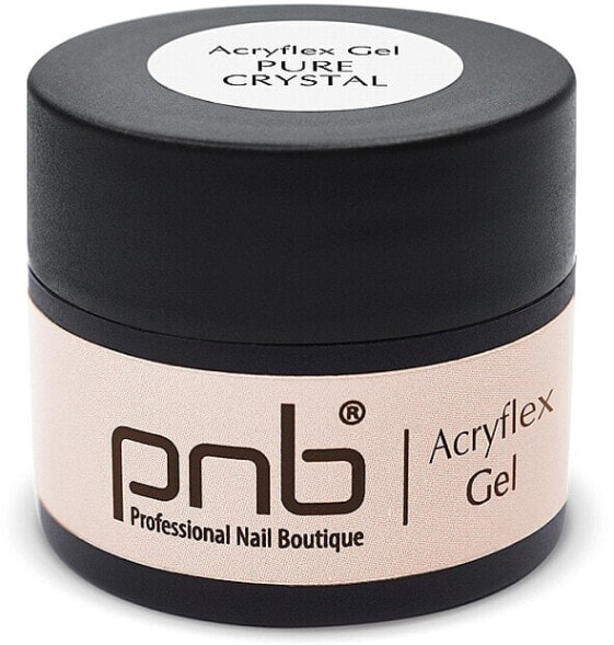 Polygel für Nägel - PNB Acryflex Gel Pure Crystal 5 ml