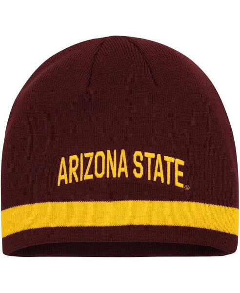 Men's Maroon Arizona State Sun Devils Wordmark Beanie