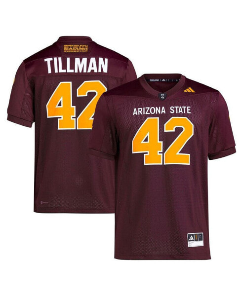 Men's Pat Tillman Maroon Arizona State Sun Devils Premier Jersey