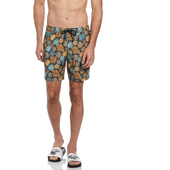 ORIGINAL PENGUIN Recycled Polyester Stretch Aop Floral swimming boxer