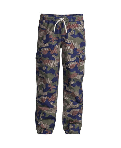 Boys Iron Knee Stretch Cargo Jogger Pants